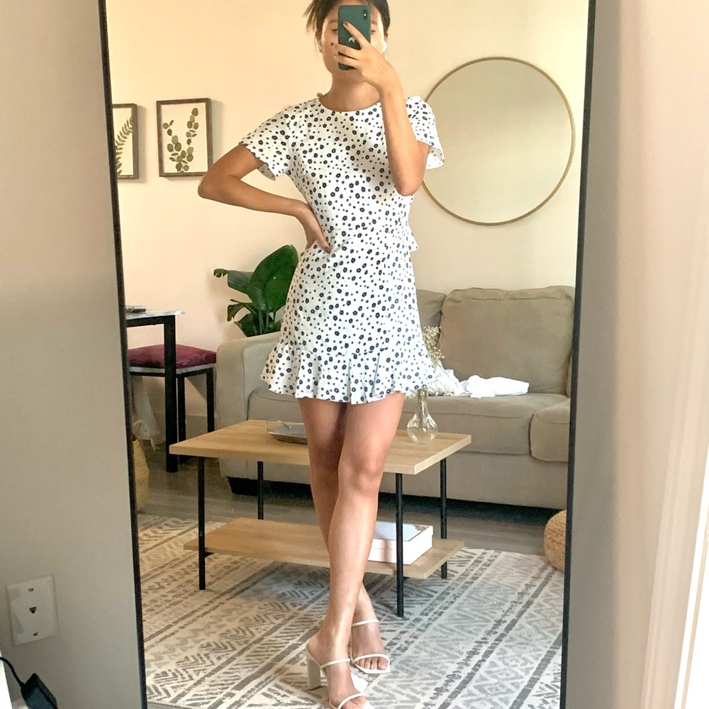 Princesspolly blue floral dress